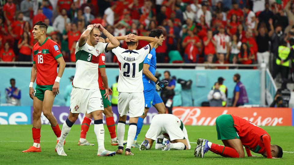 Win over Cristiano Ronaldo's Portugal is Morocco's third over a highly ranked European team in the tournament.