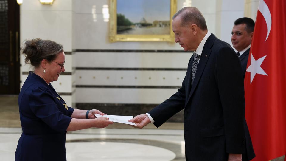 Irit Lillian, Israeli's charge d'affaires in Ankara since January 2021, became ambassador after presenting her letter of confidence to President Recep Tayyip Erdogan on Tuesday.