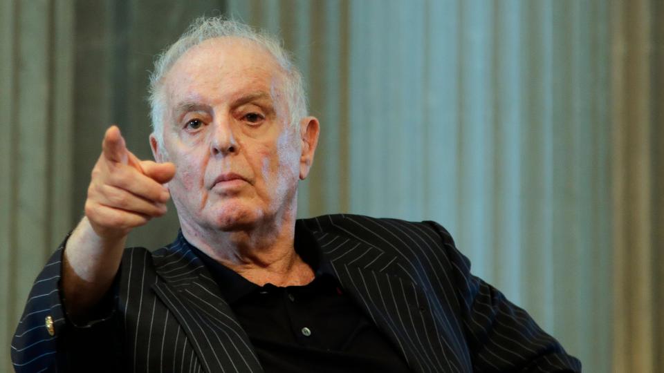Daniel Barenboim on Friday announced his resignation as the general music director of Berlin's Staatsoper, a job that he has held for over three decades, saying that his health has become too poor to carry on.