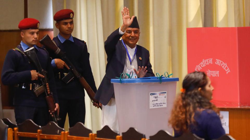 Nepal's PM backed opposition candidate Ram Chandra Poudel which angered his coalition partners.