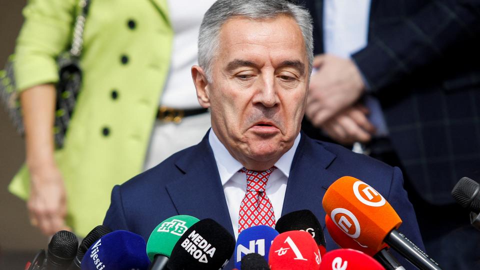 Sunday's vote came amid a year-long political crisis marked by no-confidence votes in two separate governments and a row between lawmakers and Djukanovic over the president's refusal to name a new prime minister.