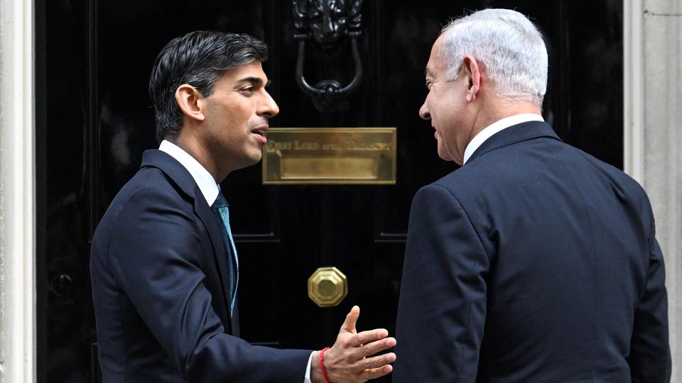 The British government has released little information about Sunak’s talks with Netanyahu and no news conference has been scheduled for the two leaders.