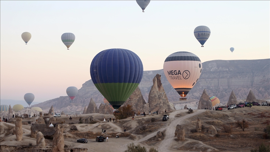 Over 168,200 tourists visit Türkiye's picturesque Cappadocia in March