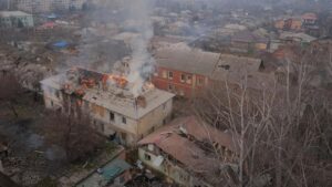 Bakhmut, which once had a population of around 70,000 people, has seen a gradual exodus and now only 5,000 civilians remain including some 140 children, the regional governor said this month.