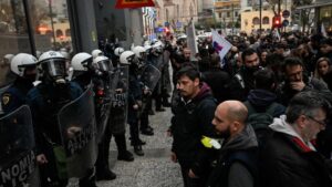 Angry demonstrators started rallying Wednesday in Athens to demand answers