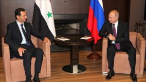 Russian, Syrian presidents discuss economic relations, earthquake aftermath